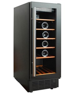 Встраиваемый винный шкаф C 18 KBT1 черный Cold vine