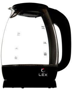 Чайник электрический LX 3002 1 черный Lex