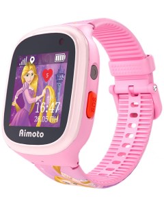 Детские умные часы Aimoto Disney Рапунцель 9301104 розовый Кнопка жизни
