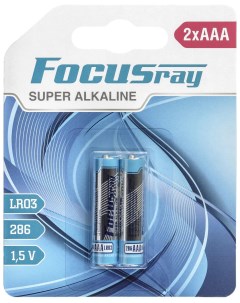 Батарейка SUPER ALKALINE LR03 BL2 2 24 288 Focusray