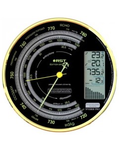 Часы настенные с барометром 05808 Rst