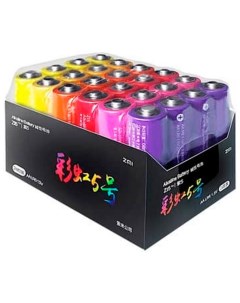 Батарейка Rainbow Z15 типа АА 24 шт цветные Зми