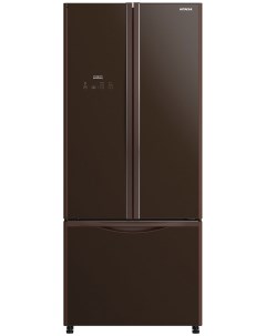 Двухкамерный холодильник R WB 562 PU9 GBW коричневое стекло Hitachi