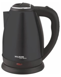 Чайник электрический WEK 1808SS черный Willmark