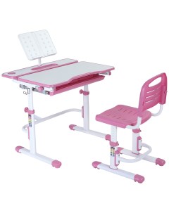 Комплект парта стул трансформеры Botero pink 221955 Cubby