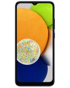 Смартфон Galaxy A03 32Gb SM A035FZBDSKZ синий Samsung