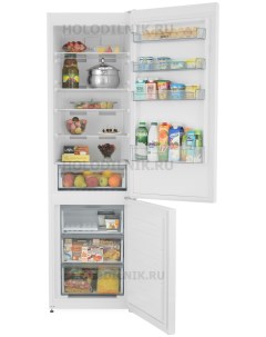 Двухкамерный холодильник JR FW20B1 белый Jacky's