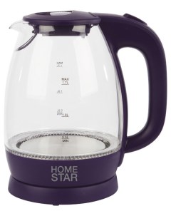 Чайник электрический HS 1012 003847 фиолетовый Homestar