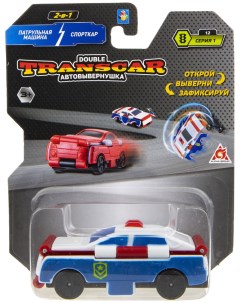 Машинка Transcar Double Патрульная машина Спорткар 8 см блистер 1toy