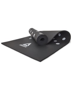 Коврик для йоги и фитнеса Белые Пятна 7 мм черный RAMT 12235BK Reebok