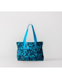 Пляжная сумка полотно из бабочек 50х40 см Олимп текстиль