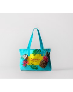 Пляжная сумка лето с фруктами 2 50х40 см Олимп текстиль
