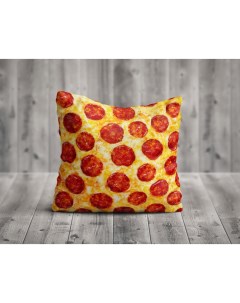 Декоративная подушка пицца 40х40 Олимп текстиль