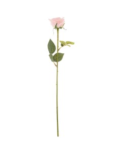 Искусственный цветок Роза розовая 54 см Lefard