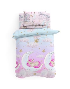 Детское постельное белье sleep unicorn 112х147 см Juno