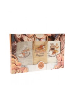 Кухонное полотенце bread series 40х60 см 3 шт Diva afrodita