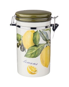 Емкость для сыпучих продуктов Лимонное дерево 980 мл Agness