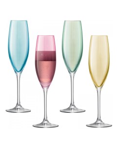 Набор бокалов для шампанского polka Lsa international