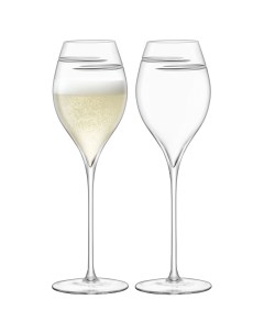 Набор бокалов для шампанского signature verso 370 мл 2 шт Lsa international