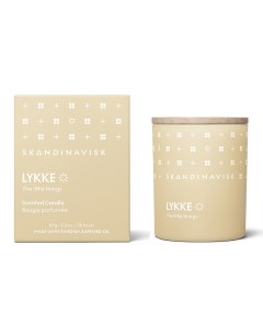 Свеча ароматическая с крышкой lykke 65 г Skandinavisk