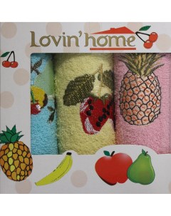 Кухонное полотенце fruits 30х50 см 6 шт Lovin home
