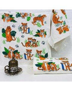 Кухонное полотенце Тигры 40х60 см Diva afrodita