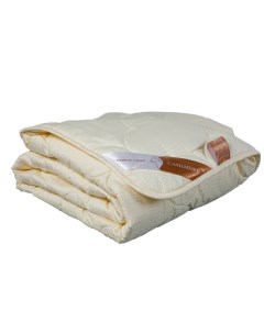 Одеяло cashmere кашмирский пух в хлопковом жаккарде теплое 220х240 см Goldtex