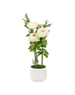 Искуственный цветок роза кустовая 15х60 см Ens group