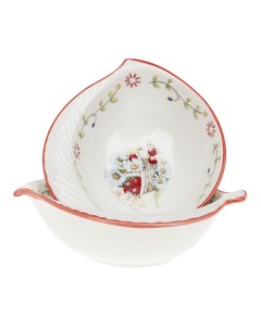 Салатник лукошко 200 мл 2 шт Best home porcelain