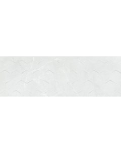 Настенная плитка Braga White Hexagon Rett 25x75 Ceramika konskie