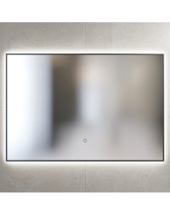 Зеркало для ванной Панорама 90 чёрное Sanvit