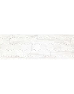 Настенная плитка Brennero White Hexagon Rett 25x75 Ceramika konskie