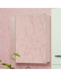 Зеркальный шкаф для ванной Анкона 70 R белый Sanflor