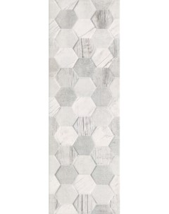 Настенная плитка Polaris Hexagon Mix Rett 25x75 Ceramika konskie