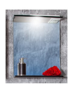 Зеркало для ванной Лофт 45 метрополитен грей Бриклаер