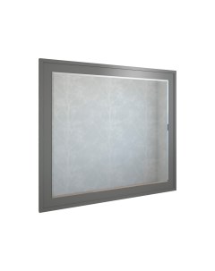 Зеркало для ванной Модена 105 серый Sanflor