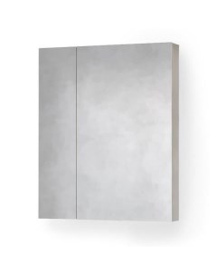 Зеркальный шкаф для ванной Quadro Fest 75 белый Raval