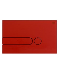 Кнопка для инсталляции I Plate 670007 красный Oli