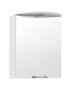 Зеркальный шкаф для ванной Жасмин 2 600 С Люкс белый Style line