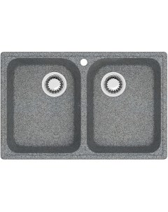 Кухонная мойка T260Q008 темно серый матовый Zett lab