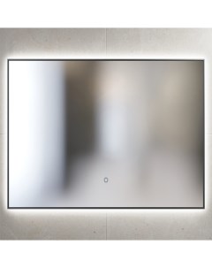 Зеркало для ванной Панорама 80 чёрное Sanvit