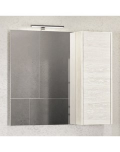 Зеркало для ванной Бремен 90 дуб белый Comforty