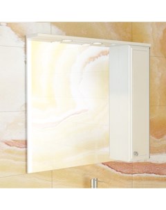 Зеркало для ванной Сочи 85 белый Comforty