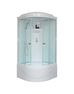 Душевая кабина 100BK6 WT белое прозрачное Royal bath