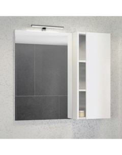 Зеркало для ванной Милан 90 белый Comforty