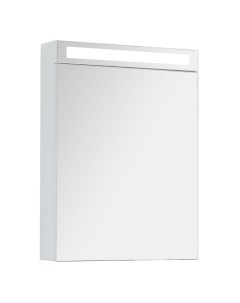 Зеркальный шкаф для ванной Max 60 белый глянец Dreja