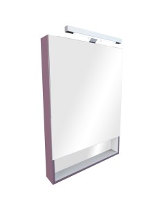 Зеркальный шкаф для ванной Gap 70 фиолетовый Roca