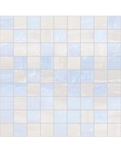 Мозаика Diadema голубой белый 30x30 Ceramica classic
