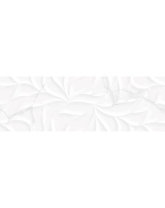 Настенная плитка Agoda Leaves Blanco Rectificado 30x90 Kerasol