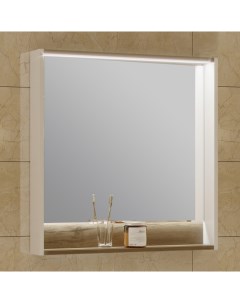 Зеркало для ванной Капри 80 таксония темная Акватон